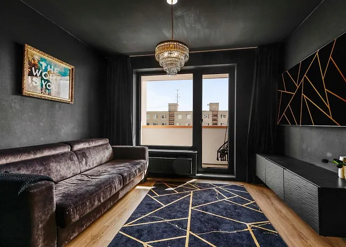 Lam Black - Ac - Balcony Appartement